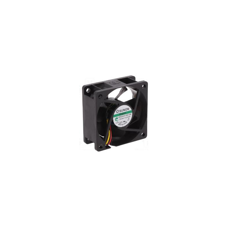 VENTILADOR 60X60X25 DC24V 3HILOS VENTILADOR 60X60X25 DC24V 3HILOS