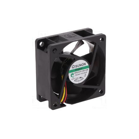 VENTILADOR 60X60X25 DC24V 3HILOS