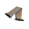 CABLES JUMPER 20 PIEZAS 10CM HEMBRA-HEMBRA