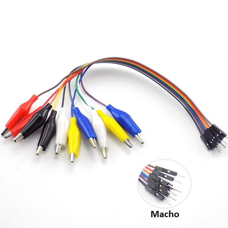 CABLES DUPONT MACHO A COCODRILO 10 VIAS CABLES DUPONT MACHO A COCODRILO 10 VIAS