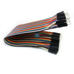 CABLES JUMPER 40 PIEZAS 220MM MACHO-HEMBRA