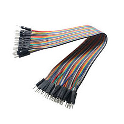CABLES JUMPER 40 PIEZAS 220MM MACHO-HEMBRA