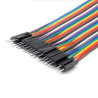 CABLES JUMPER 40 PIEZAS 220MM MACHO-MACHO