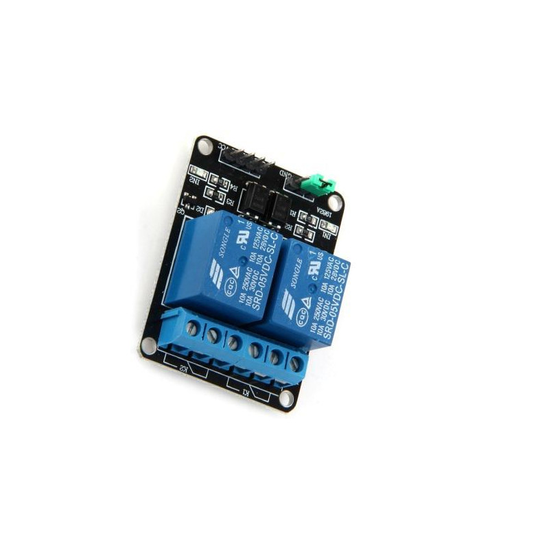 MODULO 2 RELES 5VDC FUNDUINO/ARDUINO MODULO 2 RELES 5VDC FUNDUINO/ARDUINO