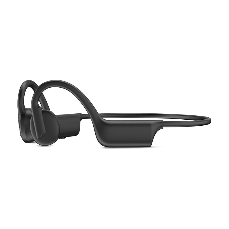 AURICULARES CONDUCCION OSEO BLUETHOOTH 5 3 NEGRO AURICULARES CONDUCCION OSEO BLUETHOOTH 5 3 NEGRO