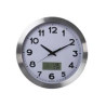 RELOJ DE PARED  PANTALLA LCD CON TERMOMETRO 
