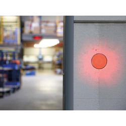 LUZ DESTELLANTE 15 LEDS INTERIOR 12V IP20 ROJA