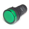 PILOTO LED VERDE 230VAC SERIE 600 IP65 Ø22mm