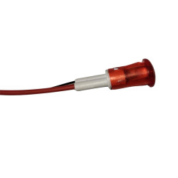 PILOTO LED 12V Ø 8 5mm ROJO 212 CON CABLES