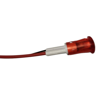 PILOTO LED 12V Ø 8 5mm ROJO 212 CON CABLES