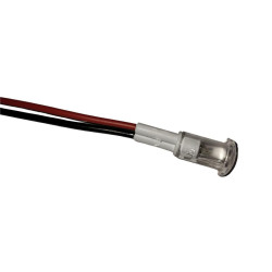 PILOTO LED 24V Ø 8 5mm BLANCO 212 CON CABLES
