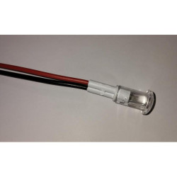 PILOTO LED 24V Ø 8 5mm BLANCO 212 CON CABLES