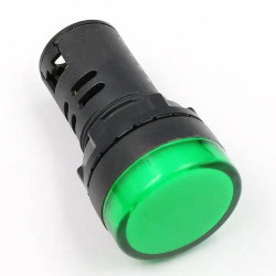 PILOTO AD16-22DS INDICADOR VERDE 24VDC/VAC 22mm