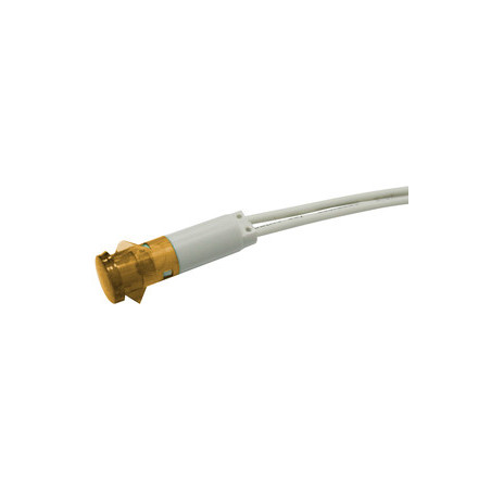 PILOTO LED 230V Ø 11 mm AMARILLO CON CABLES