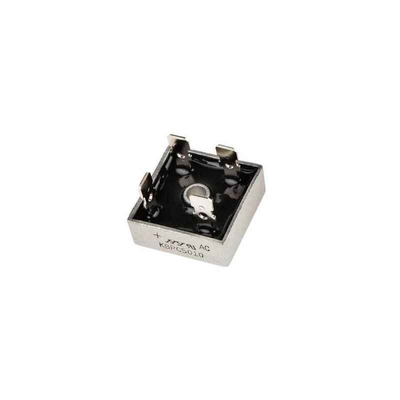 PUENTE RECTIFICADOR KBPC5010 50A 1000V FASTON