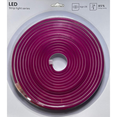 TIRA DE LED NEON 5 METROS LILA 12V
