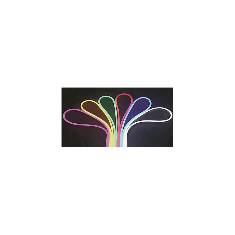 TIRA DE LED NEON 5 METROS ROJO 12V
