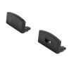 PERFIL SUPERFICIE TIRA LED LACADO NEGRO