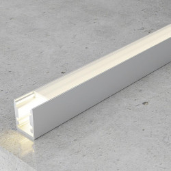 PERFIL DE  ALUMINIO FIX 2 METROS ALUMINIO