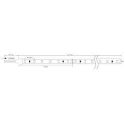 TIRA DE LED REG 24V IP20