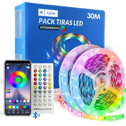 TIRA DE LED 24V RGB 30m 2 TRAMOS DE 15m