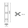 TIRA DE LED 24V RGB 30m 2 TRAMOS DE 15m