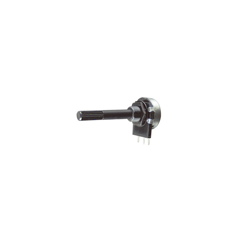POTENCIOMETRO LINEAL 100K EJE PLASTIC CUERPO METAL