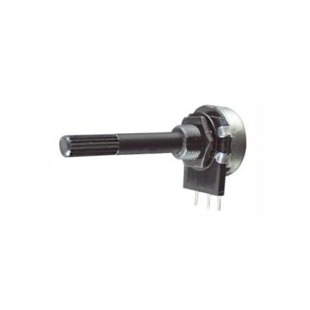 POTENCIOMETRO LINEAL 10K EJE PLASTICO CUERPO METAL
