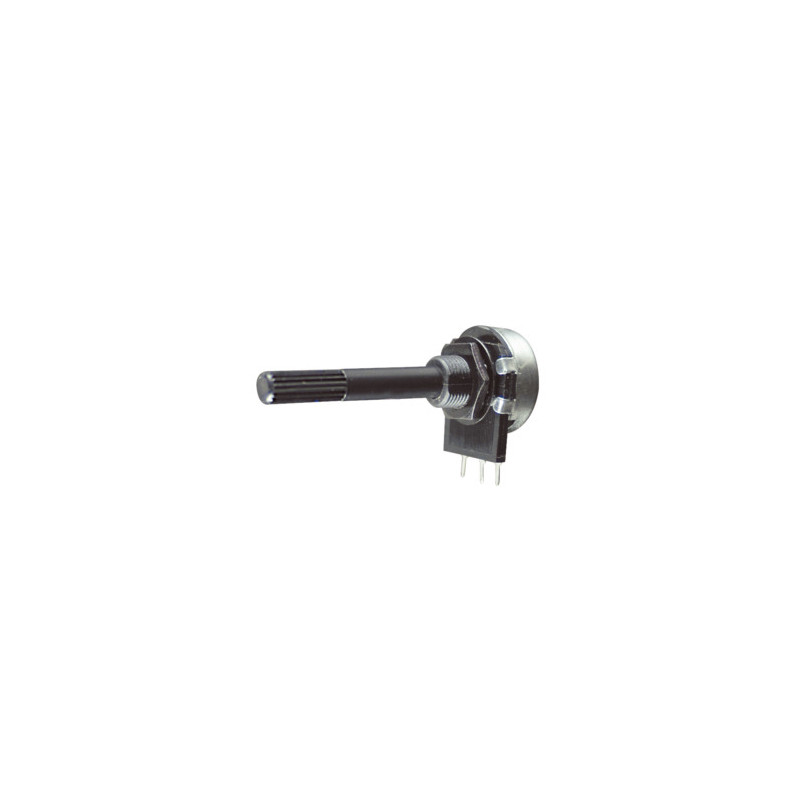 POTENCIOMETRO LINEAL 2K2 EJE PLASTICO CUERPO METAL