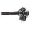 POTENCIOMETRO LINEAL 2K2 EJE PLASTICO CUERPO METAL