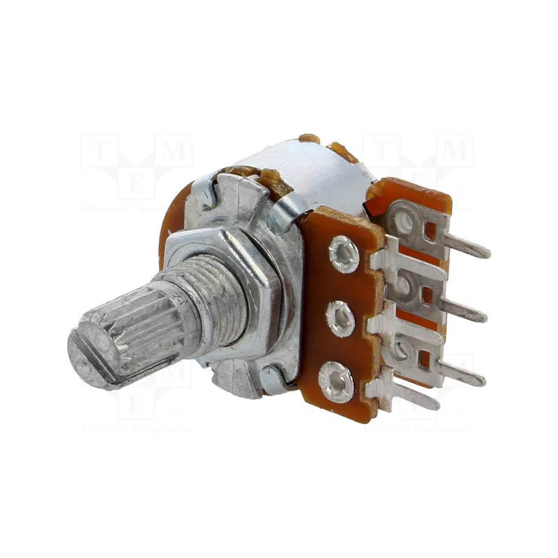 POTENCIOMETRO DOBLE LINEAL 1K METALICO