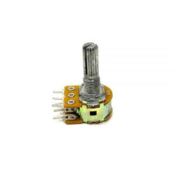 POTENCIOMETRO DOBLE LINEAL 1K METALICO