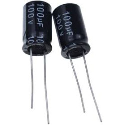 CONDENSADOR 100 MF 100 V 105º ELECT 