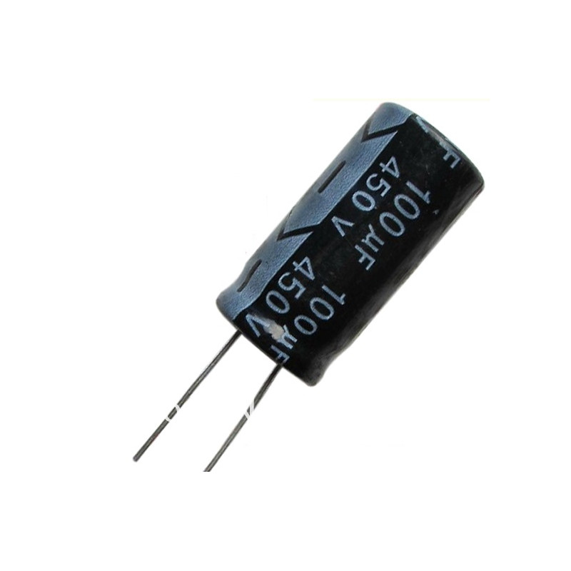 CONDENSADOR 100MF 450V 25X30 CONDENSADOR 100MF 450V 25X30