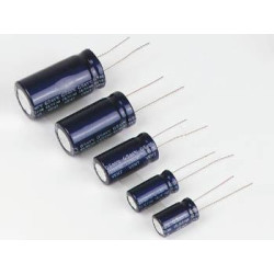 CONDENSADOR ELECTROLITICO RADIAL 150µF 450V 105º
