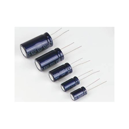 CONDENSADOR ELECTROLITICO RADIAL 150µF 450V 105º