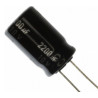 CONDENSADOR ELECTROLITICO RADIAL 2200µF 10V 105º