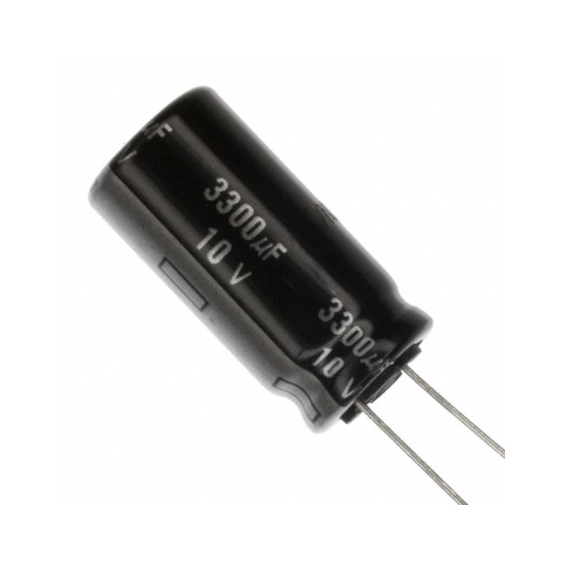 CONDENSADOR ELECTROLITICO RADIAL 3300µF 10V 105º