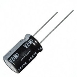 CONDENSADOR ELECTROLITICO RADIAL 470µF 10V 105º
