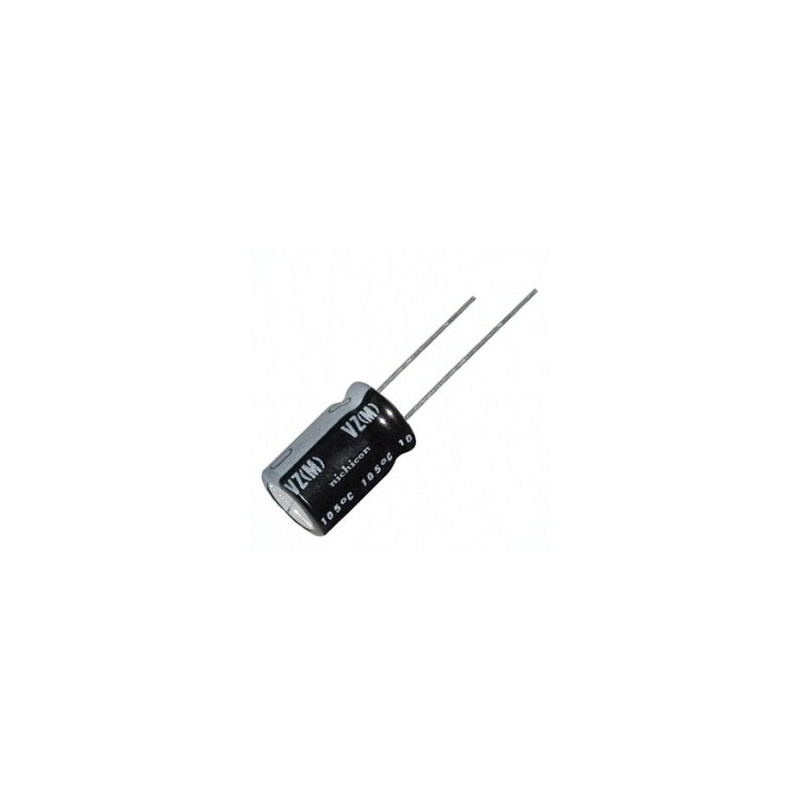 CONDENSADOR ELECTROLITICO RADIAL 470µF 10V 105º