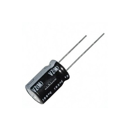 CONDENSADOR ELECTROLITICO RADIAL 470µF 10V 105º