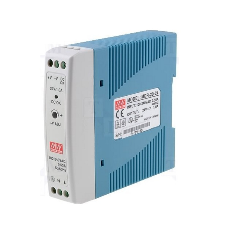 FUENTE DIN 20W 24V 1A