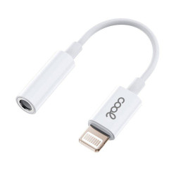 ADAPTADOR LIGHTNING - JACK 3 5 HEMBRA COOL