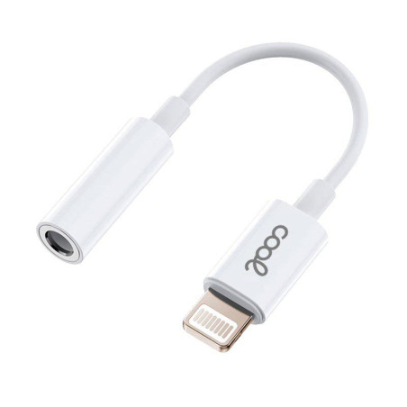 ADAPTADOR LIGHTNING - JACK 3 5 HEMBRA COOL