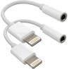 ADAPTADOR LIGHTNING - JACK 3 5 HEMBRA COOL