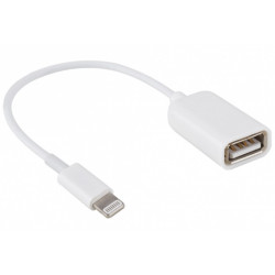 ADAPTADOR OTG LIGTHNING MACHO A USB HEMBRA