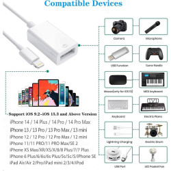 ADAPTADOR OTG LIGTHNING MACHO A USB HEMBRA
