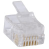 CONECTOR TELEFONO RJ12 6 VIAS