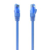 LATIGUILLO RJ45 UTP CAT 6 1M COLOR AZUL CCA