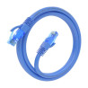 LATIGUILLO RJ45 UTP CAT 6 1M COLOR AZUL CCA